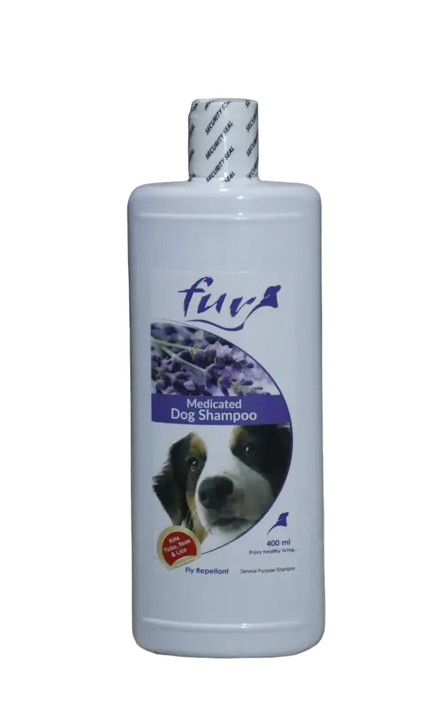 FUR MEDICATED DOG SHAMPOO 400ML